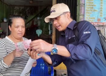 Edukasi Keaslian Rupiah, BI Kaltara Sasar Pedagang dan Konsumen di Pasar Gusher Tarakan