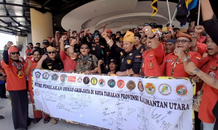 Aliansi Masyarakat Adat dan Ormas Lokal Tolak GRIB di Kaltara