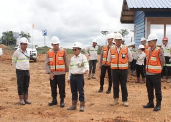 Kunjungi Site Tambang di Desa Apung, Kapolda Kaltara Apresiasi Dukungan PT. PKN terhadap Program Harkamtibmas