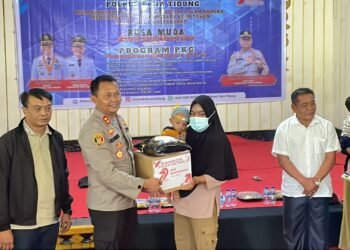 Polres Tana Tidung dan Pemerintah Kabupaten Tana Tidung Gelar Bakti Kesehatan, Sunatan Massal, dan Bansos Sambut HUT Bhayangkara ke-79