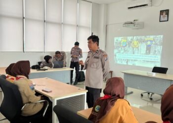 Ditbinmas Polda Kaltara Beri Pembinaan Saka Bhayangkara di SMAN 1 Tanjung Selor