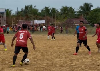 HUT ke-80 RI di Juata Laut Dimeriahkan Lomba Rakyat hingga Turnamen Sepak Bola