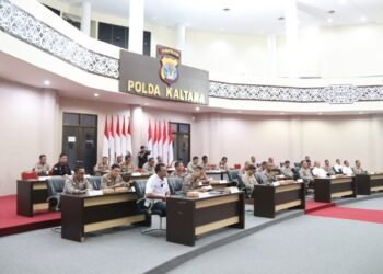 Kapolda Kaltara Pimpin Taklimat Awal Audit Kinerja Itwasum Polri Tahap II T.A. 2025