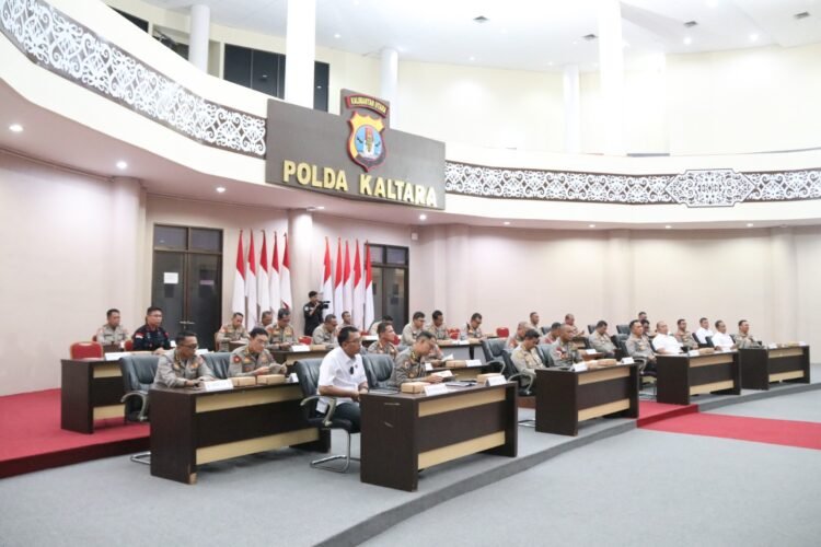 Kapolda Kaltara Pimpin Taklimat Awal Audit Kinerja Itwasum Polri Tahap II T.A. 2025