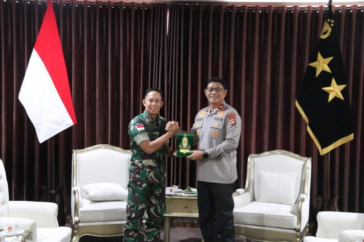 Kapolda Kaltara Menerima Kunjungan Silahturahmi Danrem 092/Maharajalila, Perkuat Sinergi dan Kolaborasi Antar Instansi