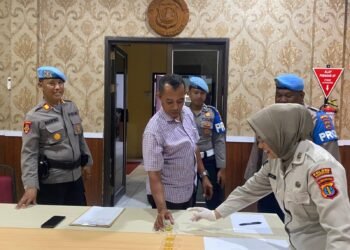 Propam Polda Kaltara Gelar Pengawasan dan Pembinaan di Polres Nunukan