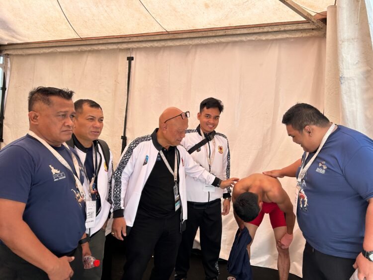 Satgas Kaltara Kontingen Kaltara Pastikan Pelayanan Atlet di PON Bela Diri 2025 Lancar 