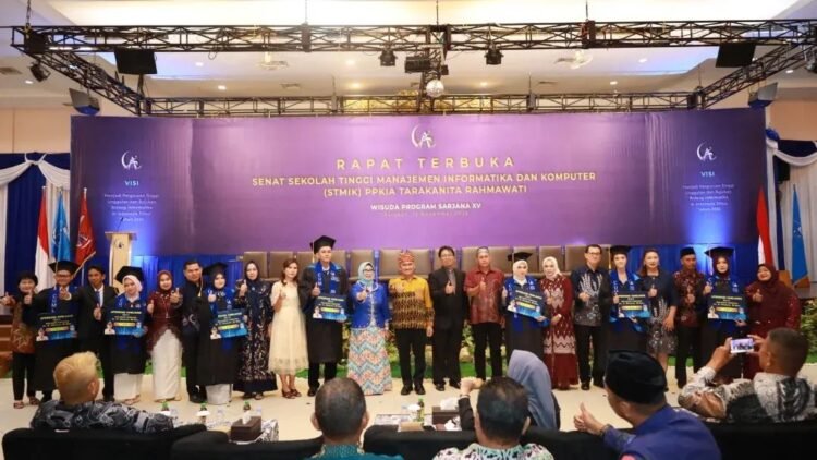 Wali Kota Khairul Hadiri Wisuda STMIK PPKIA, Dorong Lulusan Siap Hadapi Era Perubahan