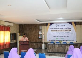 Wali Kota Tarakan Hadiri Musyawarah Daerah PD Salimah, Dorong Peran Organisasi Muslimah dalam Pembinaan Generasi