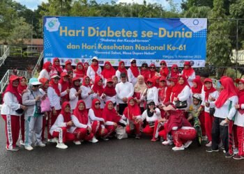 Peringati Hari Diabetes Sedunia, Wali Kota Khairul Ajak Warga Tarakan Lebih Peduli Kesehatan