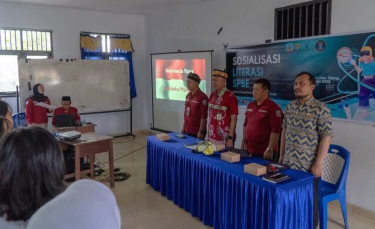 DKISP Kaltara Tingkatkan Literasi SPBE di Kalangan Pelajar SMA dan SMK Tana Tidung