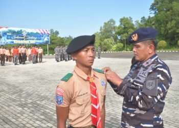 Wadan Kodaeral XIII Tekankan Cinta Tanah Air di Persami Korps Kadet RI