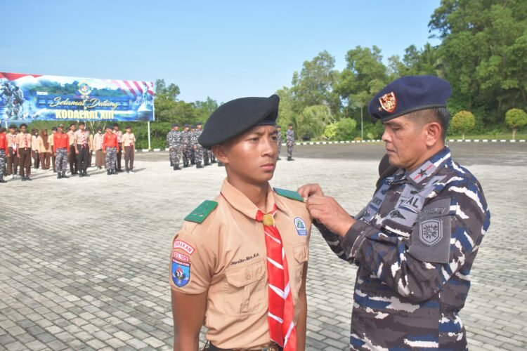 Wadan Kodaeral XIII Tekankan Cinta Tanah Air di Persami Korps Kadet RI