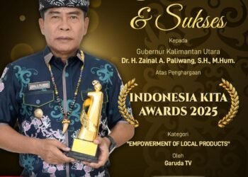 Bukti Komitmen pada UMKM Lokal, Pemprov Kaltara Raih Penghargaan ‘Empowerment of Local Products’