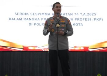 Kasespimma Lemdiklat Polri Buka PKP Sespimma Angkatan 74