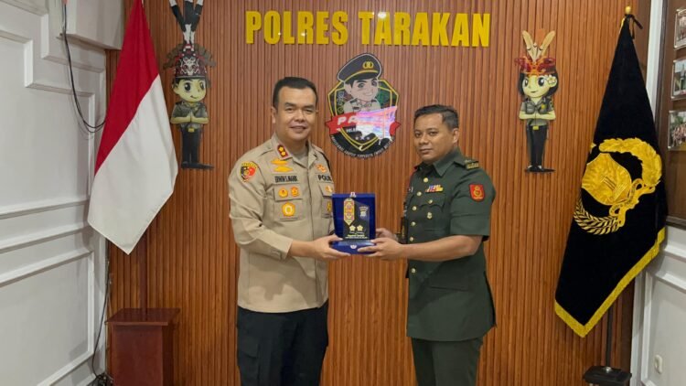 Polres Tarakan Terima Kunjungan MMLO, Bahas Penguatan Pengamanan Perbatasan