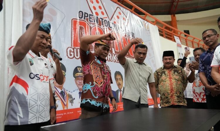 Open Tournament Domino Kaltara Cup 2025, Gubernur: Ajang Membangun Kebersamaan dan Penggerak Ekonomi Daerah