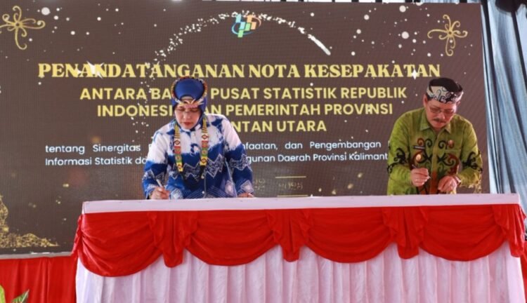 Wagub Ingkong Ala bersama Kepala BPS RI Resmikan Gedung Baru Badan Pusat Statistik Kaltara
