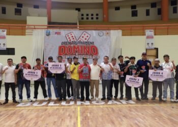 Tutup Open Turnamen Domino Kaltara Cup 2025, Staf Ahli Robby: Jadikan Olahraga Ajang Silaturahmi