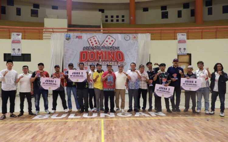 Tutup Open Turnamen Domino Kaltara Cup 2025, Staf Ahli Robby: Jadikan Olahraga Ajang Silaturahmi