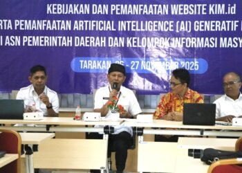 DKISP Kaltara Sosialisasi Pemanfaatan Website KIM.ID dan AI Generatif