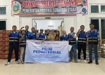 PELNI Salurkan Bantuan Darurat bagi Korban Banjir Bandang Sumatera Utara dan Sumatera Barat