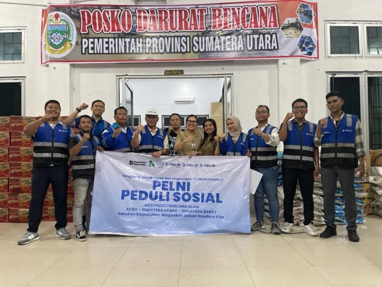 PELNI Salurkan Bantuan Darurat bagi Korban Banjir Bandang Sumatera Utara dan Sumatera Barat