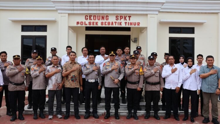 Kapolda Kaltara Laksanakan Kunjungan Kerja Ke Polsek Sebatik Timur