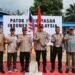 Kapolda Kaltara Tinjau Patok Perbatasan Indonesia–Malaysia di Sebatik