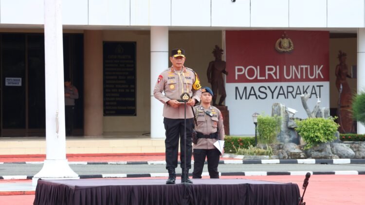 Kapolda Kaltara Pimpin Apel Pagi, Tekankan Kepedulian dan Kondusifitas Menjelang Tahun Baru 2026