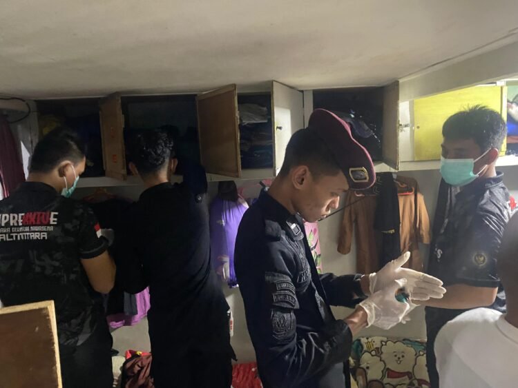 Lapas Kelas II A Tarakan Gelar Razia Kamar WBP, Amankan Sajam Rakitan