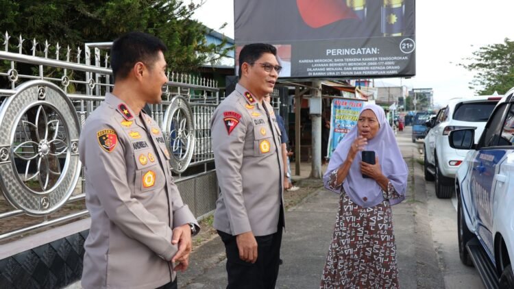 Wujud Kepedulian Polri, Polda Kaltara Berbagi Takjil Di Bulan Ramadhan 1447 H