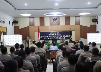 Kabidpropam Polda Kaltara Berikan Arahan Kepada Personel Polres Nunukan Sebagai Tindak Lanjut Instruksi Kadivpropam Polri