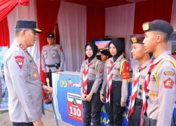 Pastikan Pelayanan Maksimal, Kapolda Kaltara Tinjau Pos Pengamanan