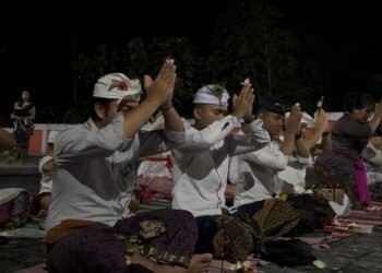 Umat Hindu Tarakan Jalani Rangkaian Nyepi dengan Khidmat