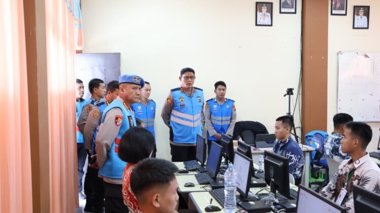 Kapolda Kaltara Cek Langsung Tes Psikologi Calon Taruna AKPOL 2026