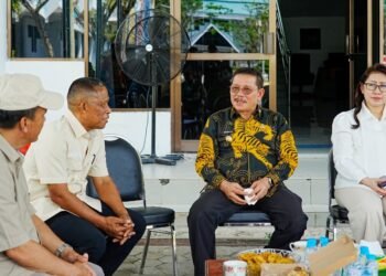 Wagub Tinjau Kantor Bupati Bulungan Pasca Kebakaran, Sampaikan Keprihatinan