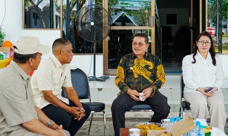 Wagub Tinjau Kantor Bupati Bulungan Pasca Kebakaran, Sampaikan Keprihatinan