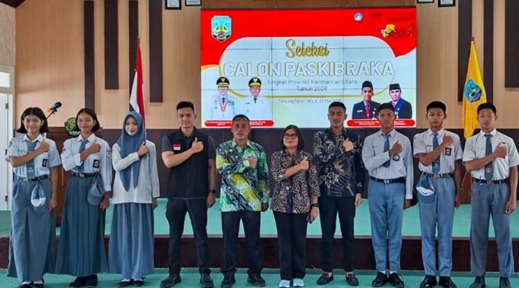 Seleksi Paskibraka Kaltara 2026 Ditutup, Enam Putra Putri Terbaik Lanjut ke Tingkat Nasional