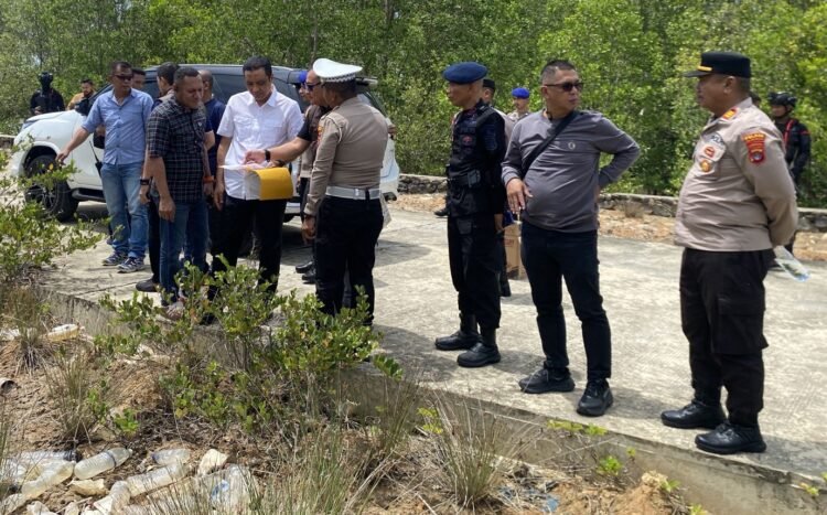 Wakapolda Kaltara Kunjungan Kerja ke Nunukan, Cek Lokasi Tanah Hibah Pembangunan Kantor Polairud