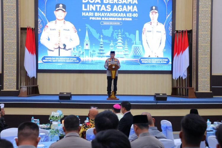 Polda Kaltara Gelar Doa Bersama Lintas Agama Menjelang peringatan Hari Bhayangkara ke-80 tahun 2026