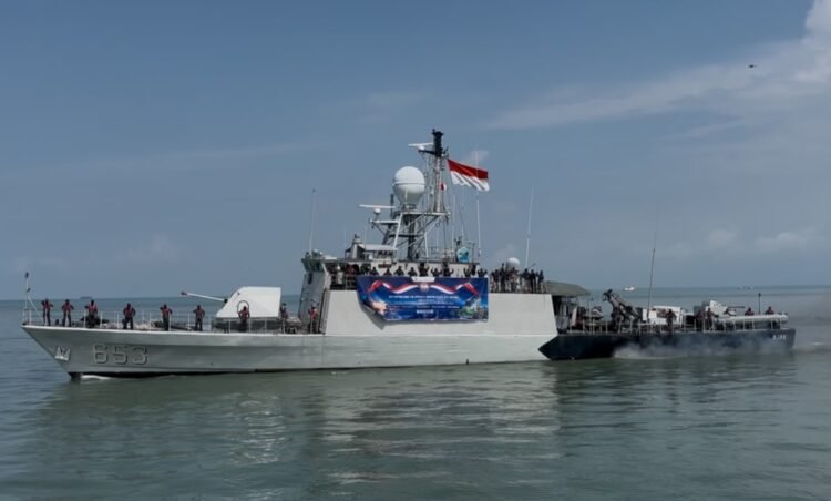 KRI Ajak-653 Emban Misi Jaga Kedaulatan Rupiah di Wilayah Terluar Kaltara