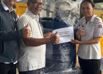 Karang Harapan Terkendala SDM dan Listrik Operasikan Mesin Paving